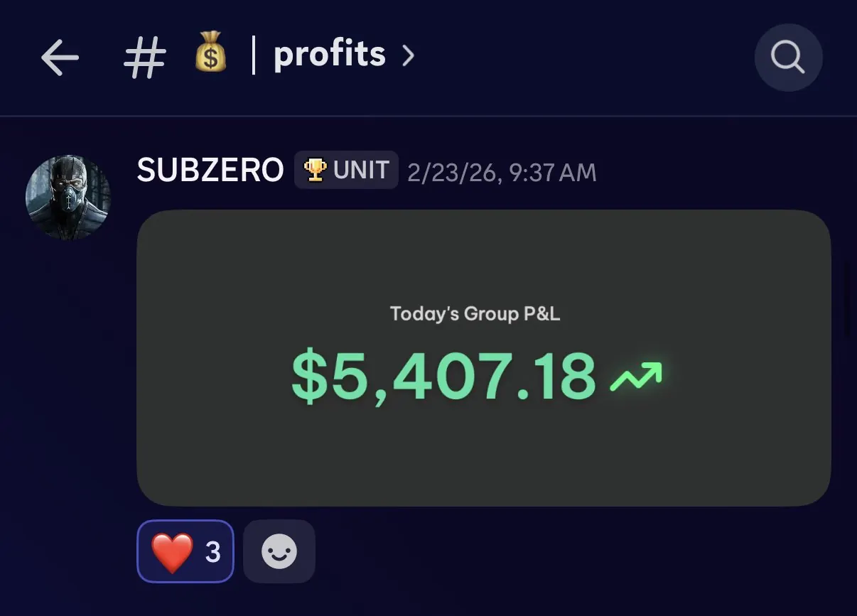 Student $5,407 trading result